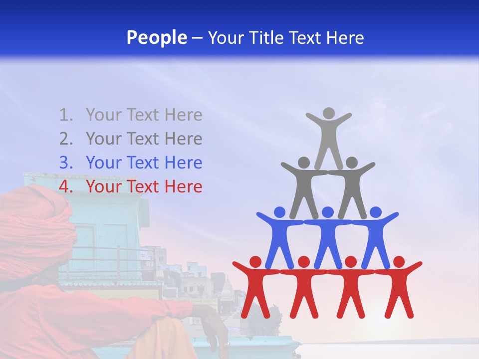 A Man Sitting On A Dock In Front Of A Body Of Water PowerPoint Template