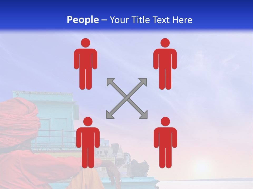 A Man Sitting On A Dock In Front Of A Body Of Water PowerPoint Template