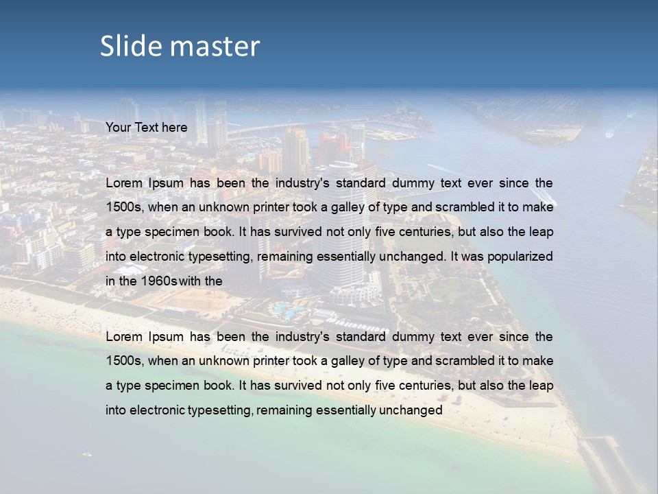 Building High City PowerPoint Template