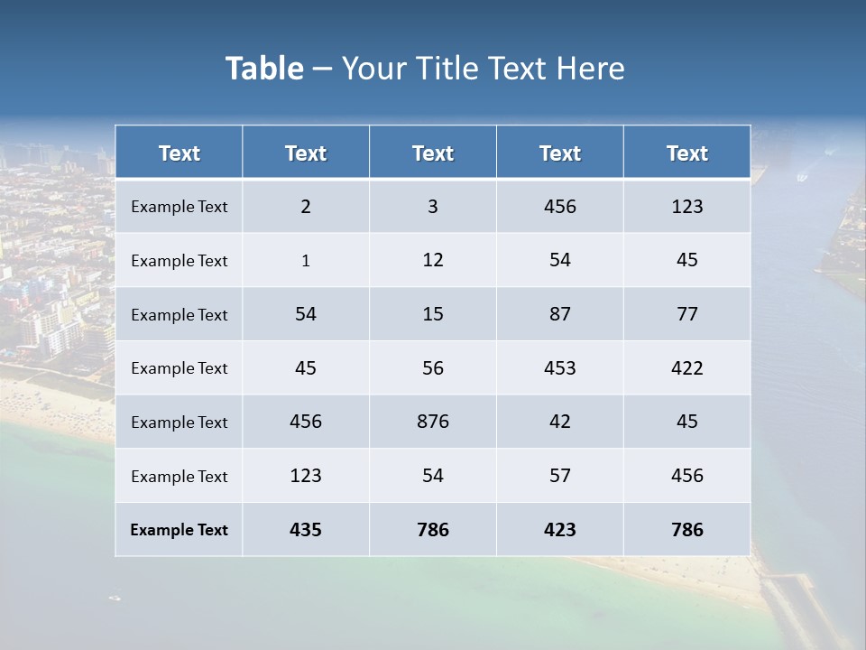 Building High City PowerPoint Template