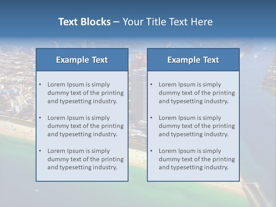 Building High City PowerPoint Template