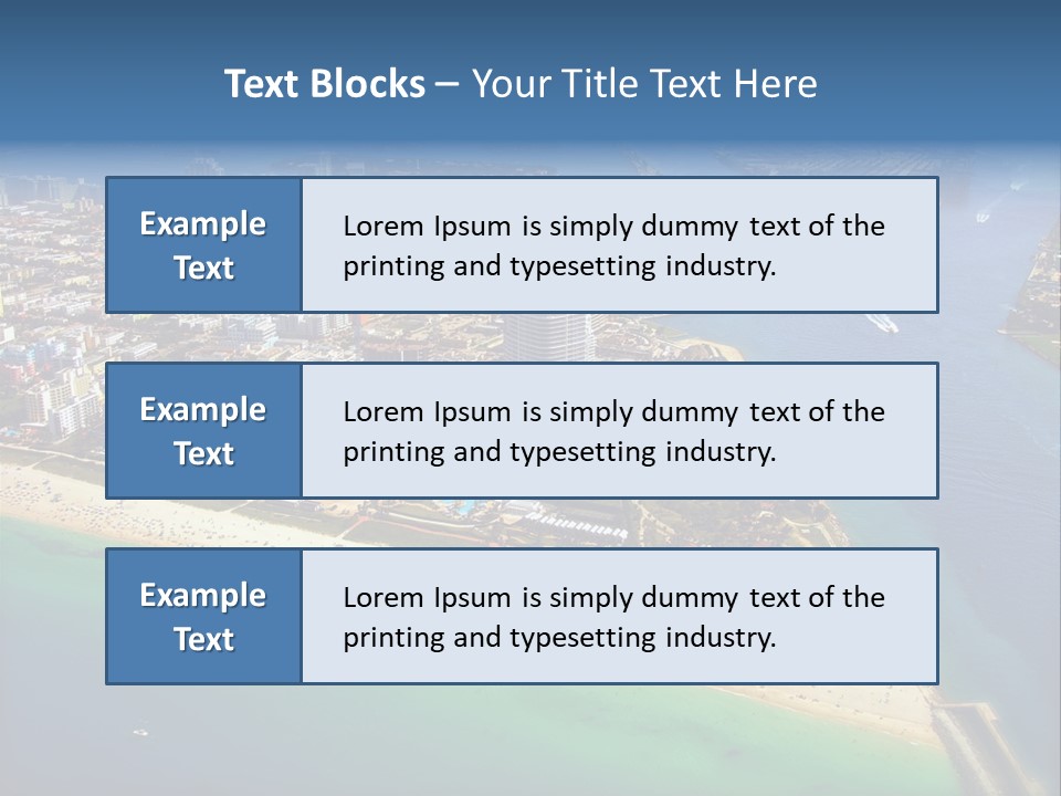 Building High City PowerPoint Template
