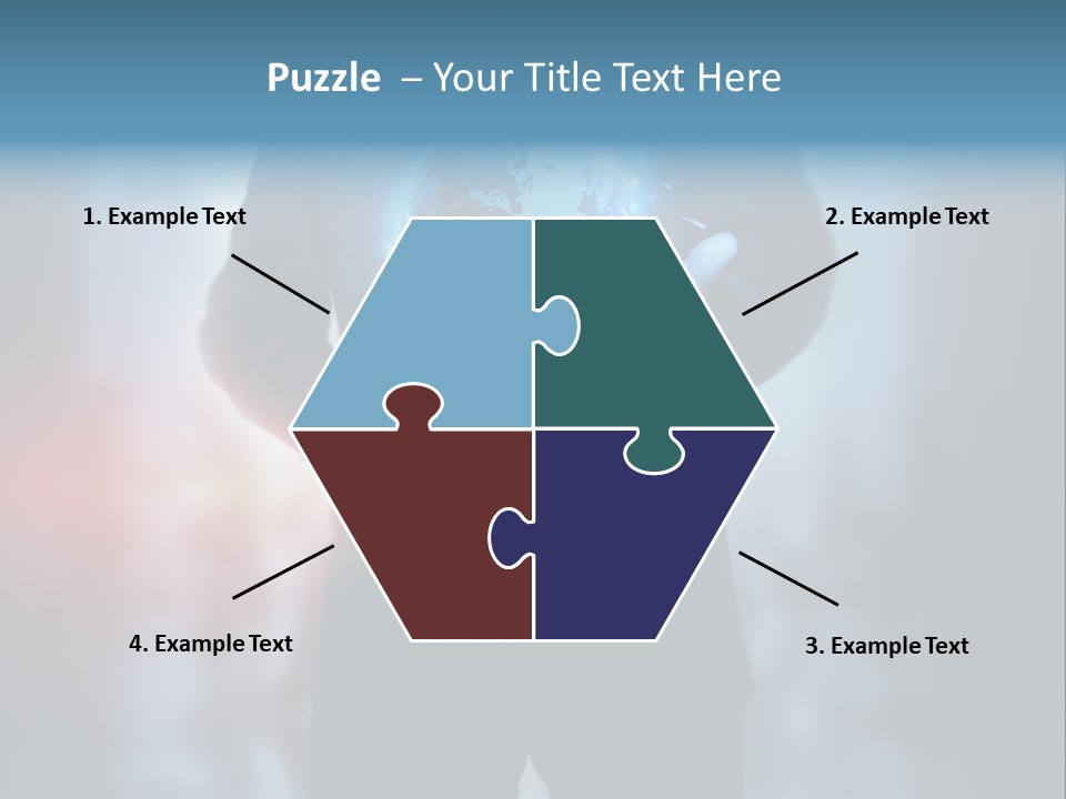 Market Concept Holding PowerPoint Template