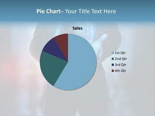 Market Concept Holding PowerPoint Template