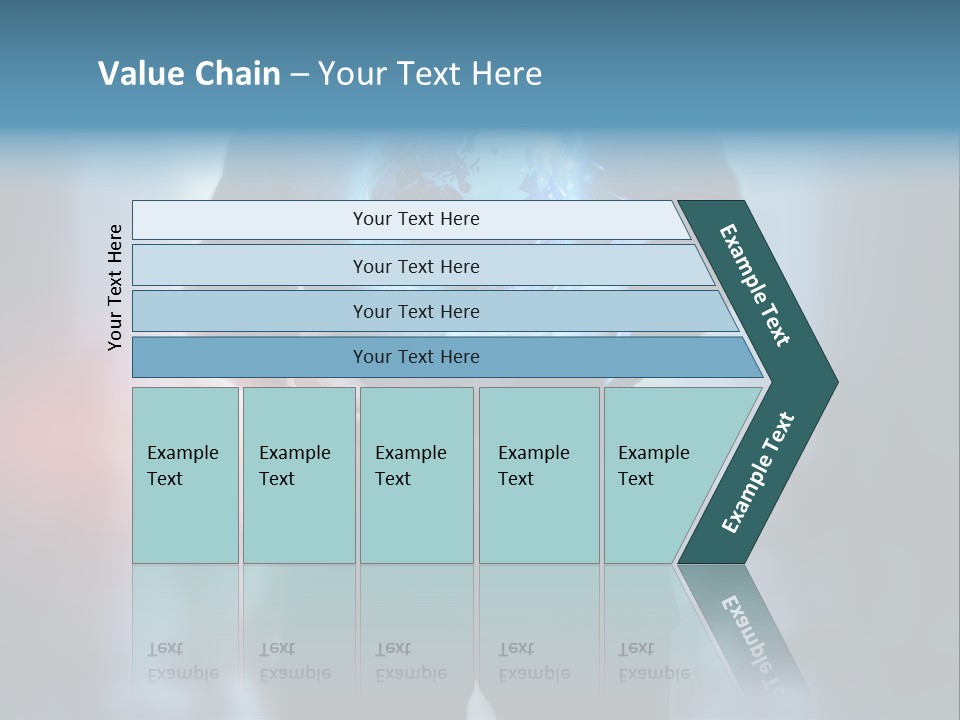 Market Concept Holding PowerPoint Template