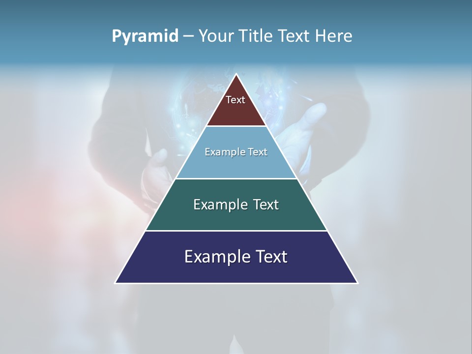 Market Concept Holding PowerPoint Template