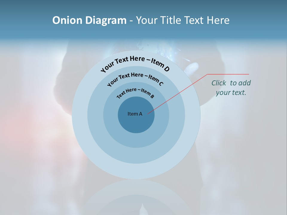 Market Concept Holding PowerPoint Template
