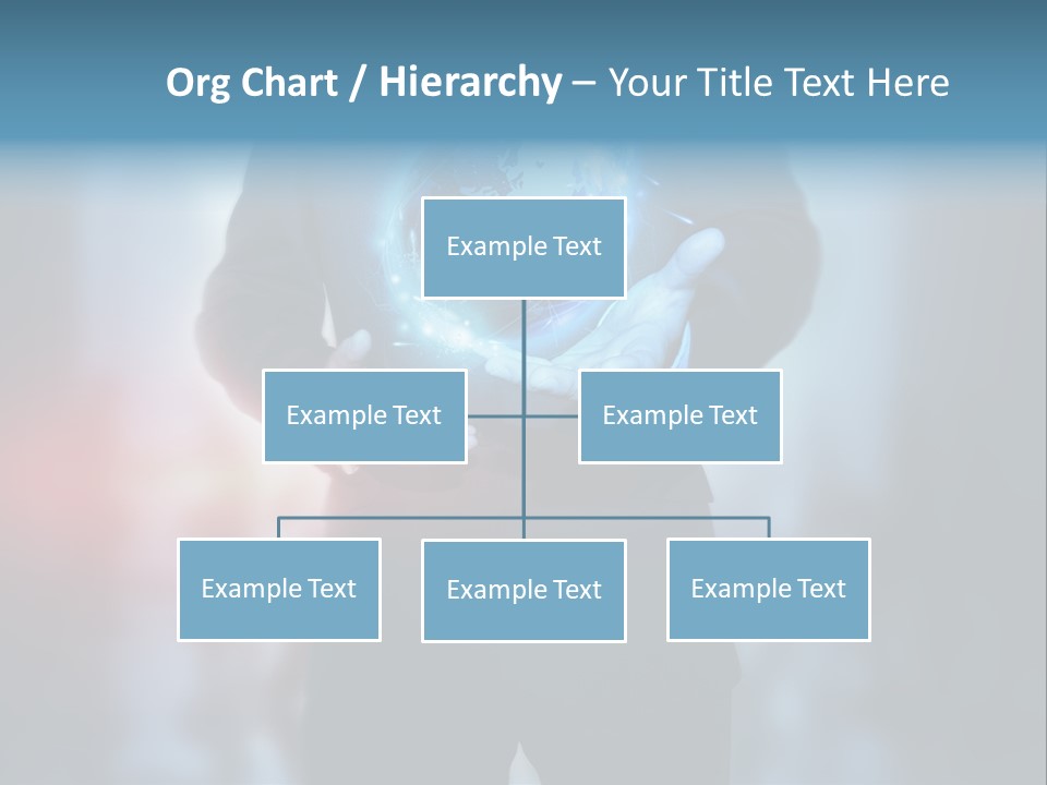 Market Concept Holding PowerPoint Template