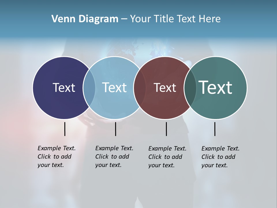 Market Concept Holding PowerPoint Template