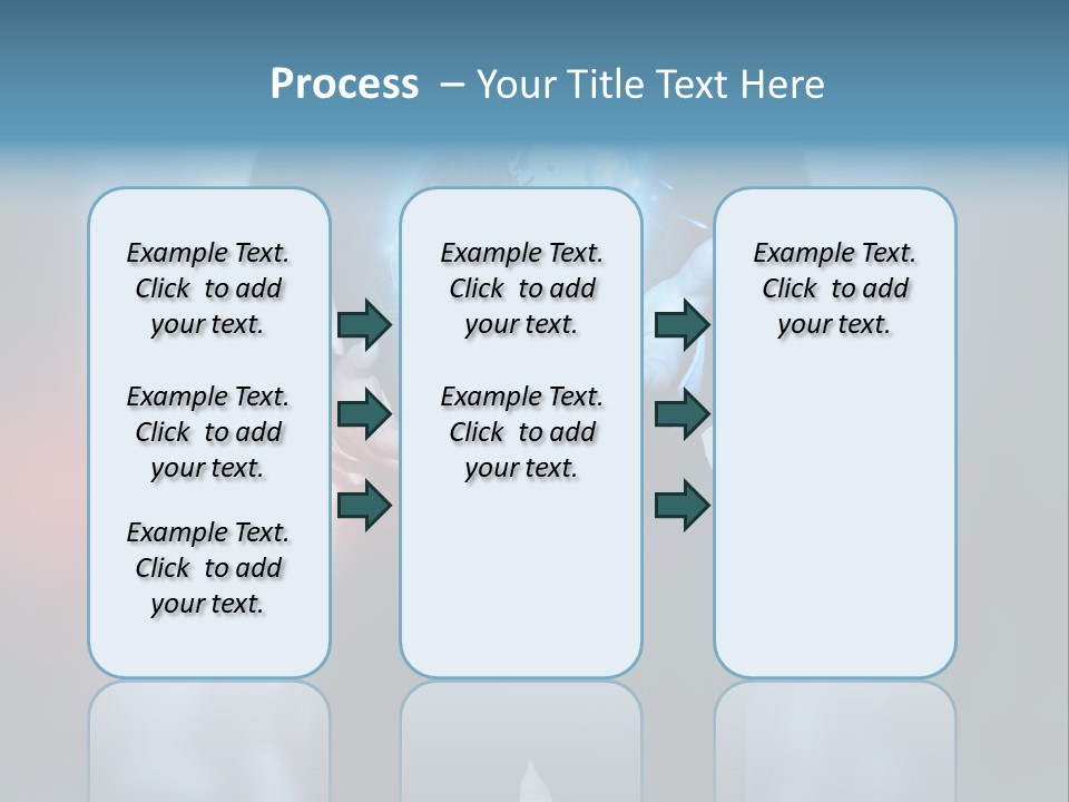 Market Concept Holding PowerPoint Template