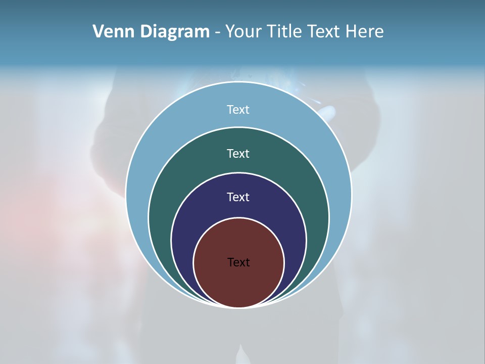 Market Concept Holding PowerPoint Template