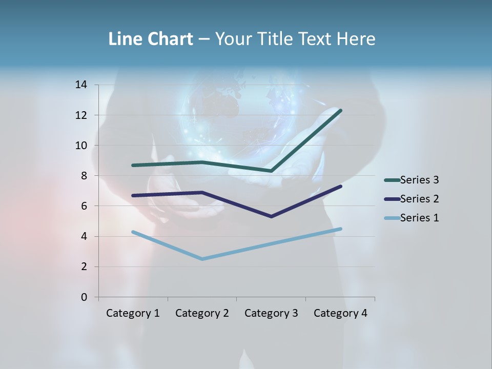 Market Concept Holding PowerPoint Template