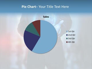 Floating Networking Design PowerPoint Template