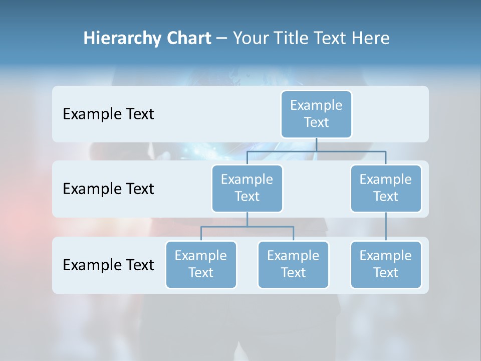 Floating Networking Design PowerPoint Template