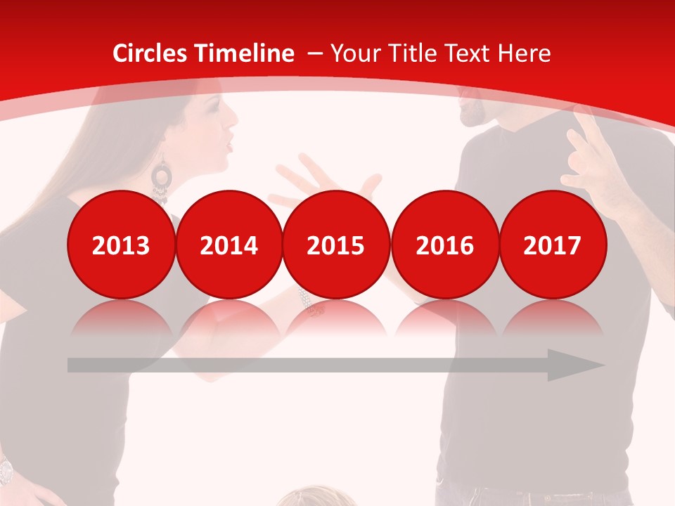 A Man And Woman Are Talking To Each Other PowerPoint Template