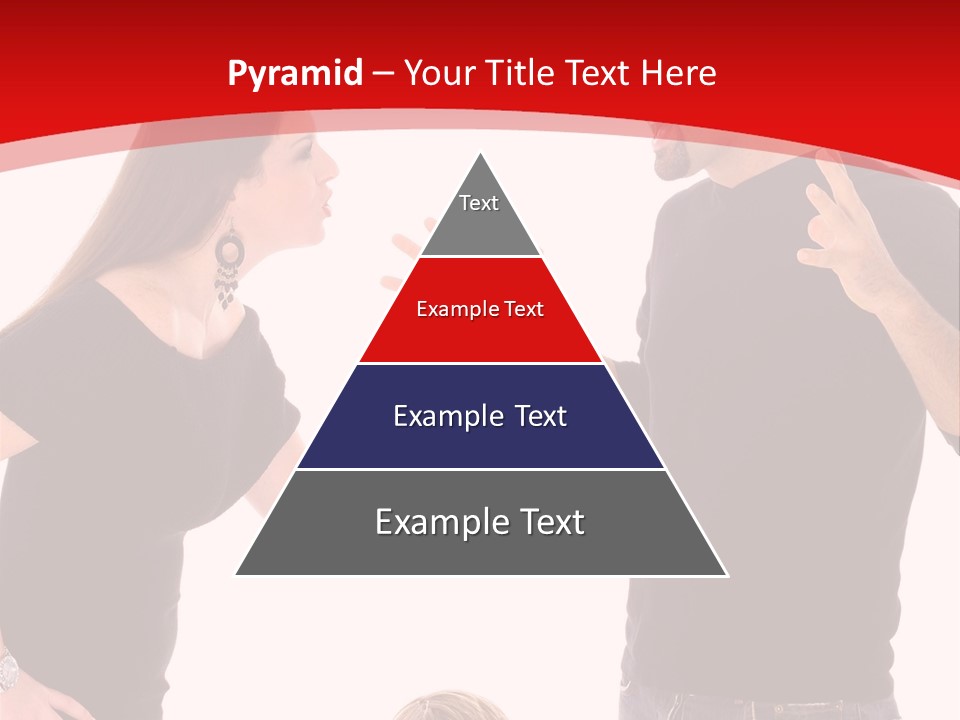 A Man And Woman Are Talking To Each Other PowerPoint Template