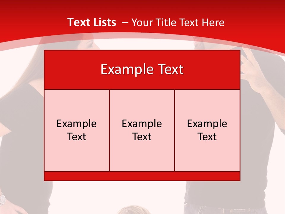 A Man And Woman Are Talking To Each Other PowerPoint Template