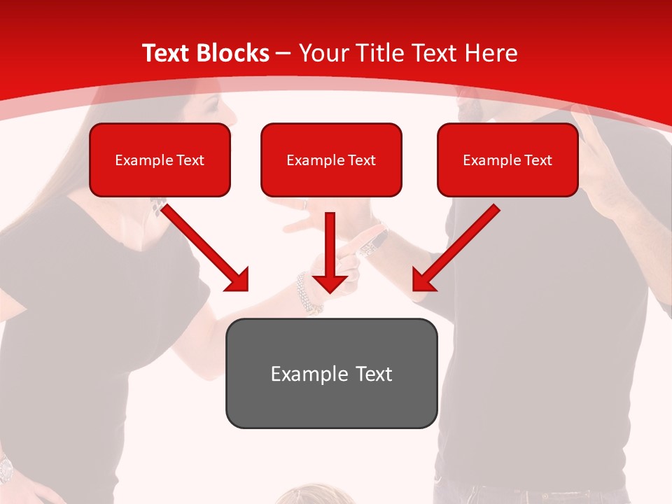 A Man And Woman Are Talking To Each Other PowerPoint Template