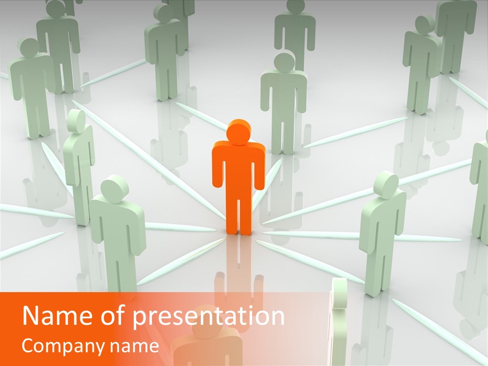 Group Follow Manager PowerPoint Template