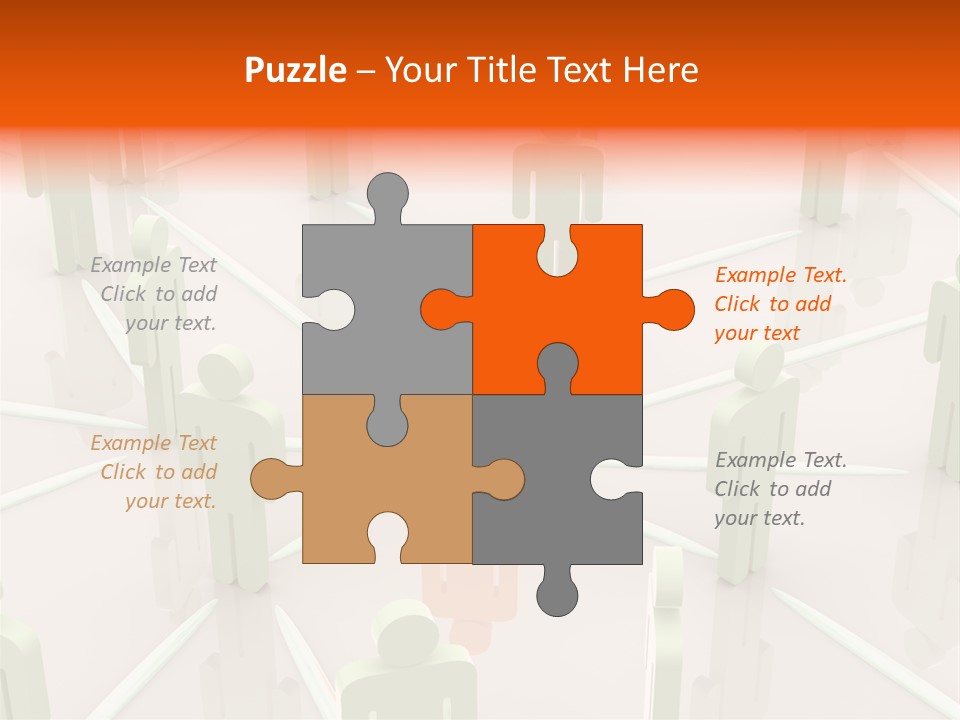 Group Follow Manager PowerPoint Template