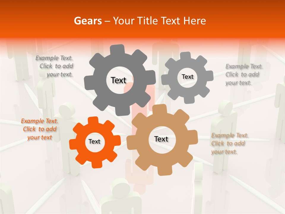 Group Follow Manager PowerPoint Template