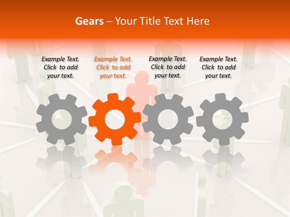 Group Follow Manager PowerPoint Template