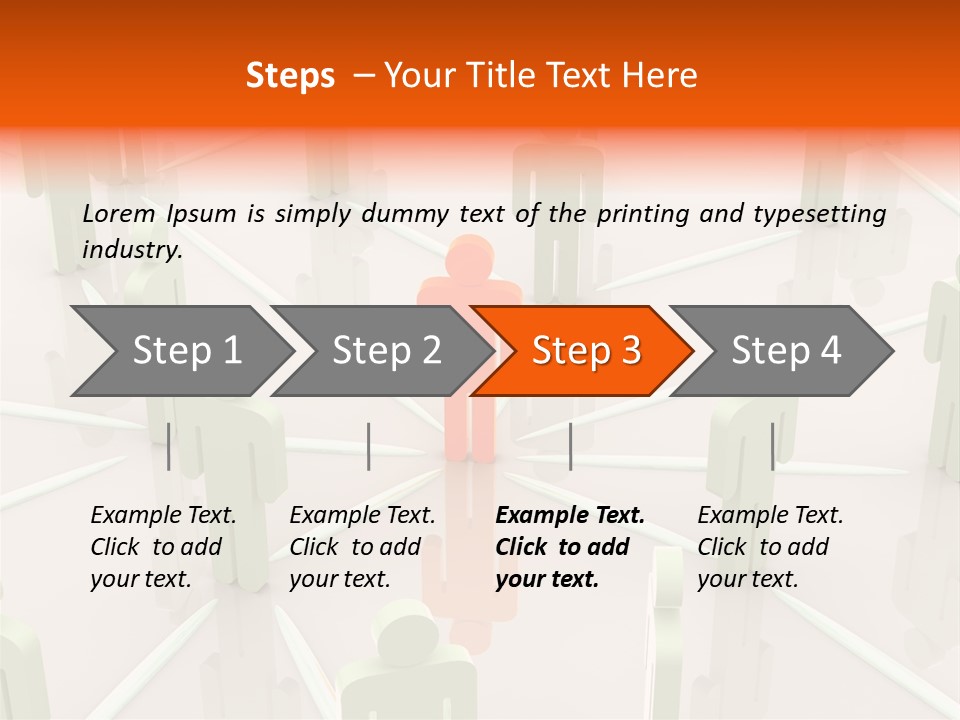 Group Follow Manager PowerPoint Template