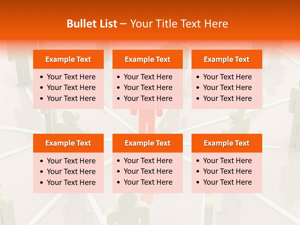 Group Follow Manager PowerPoint Template