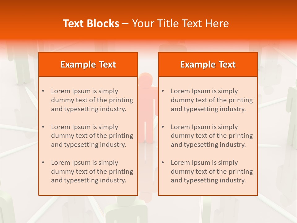 Group Follow Manager PowerPoint Template