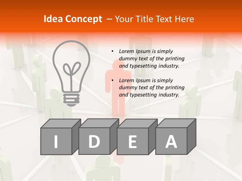 Group Follow Manager PowerPoint Template