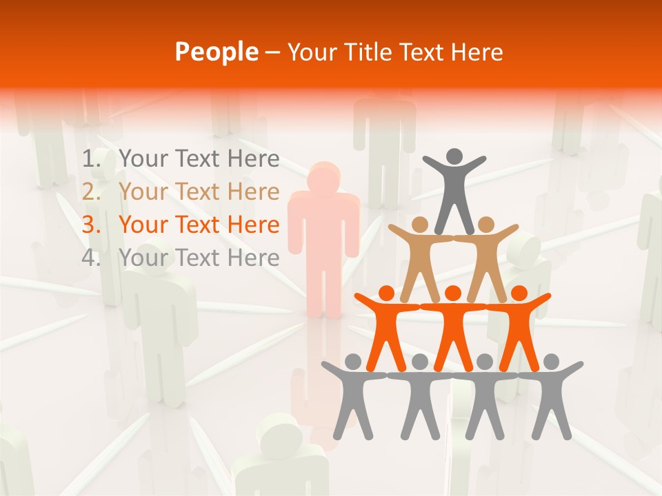 Group Follow Manager PowerPoint Template