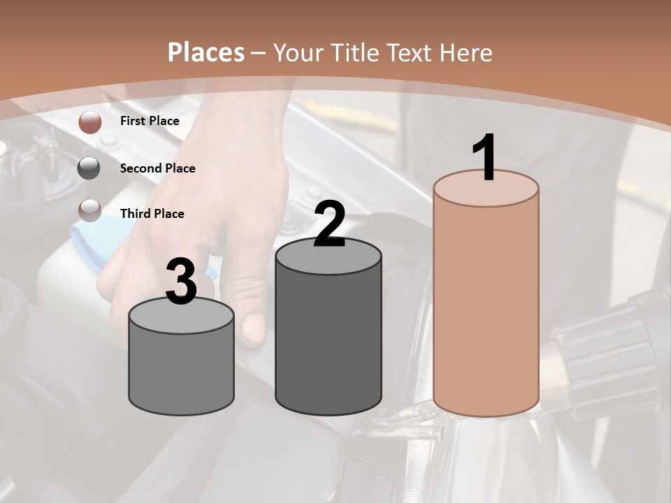 Equipment Silver Repair PowerPoint Template