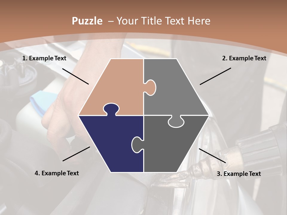 Equipment Silver Repair PowerPoint Template
