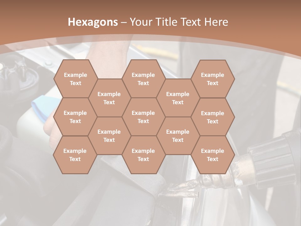 Equipment Silver Repair PowerPoint Template