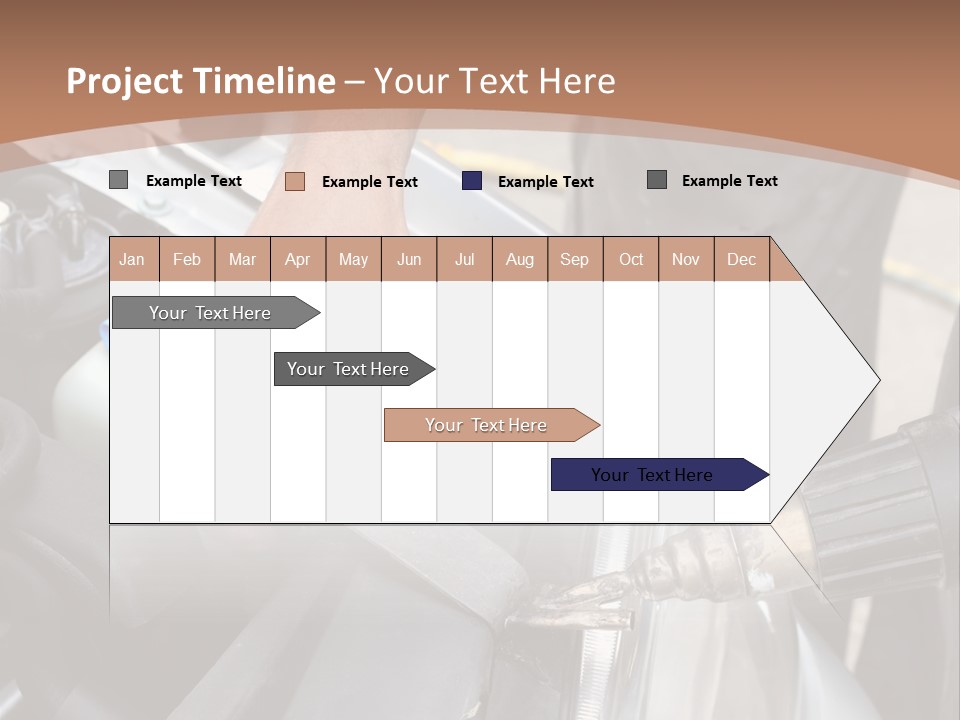 Equipment Silver Repair PowerPoint Template