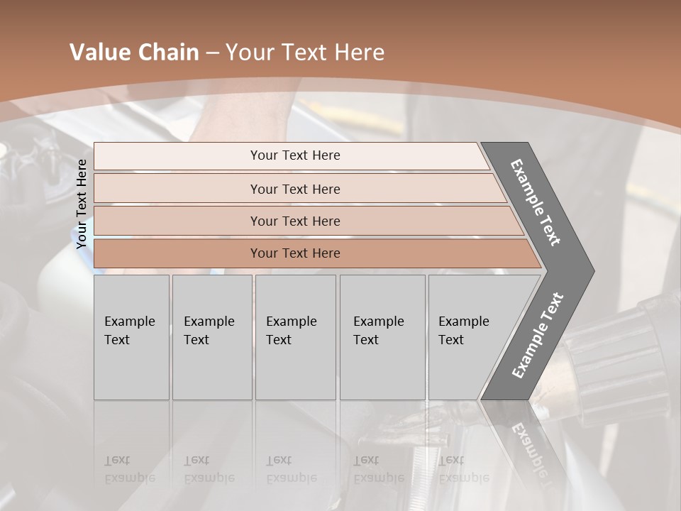 Equipment Silver Repair PowerPoint Template