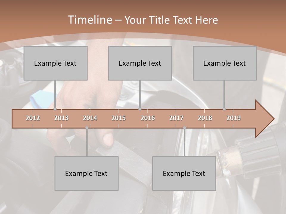 Equipment Silver Repair PowerPoint Template