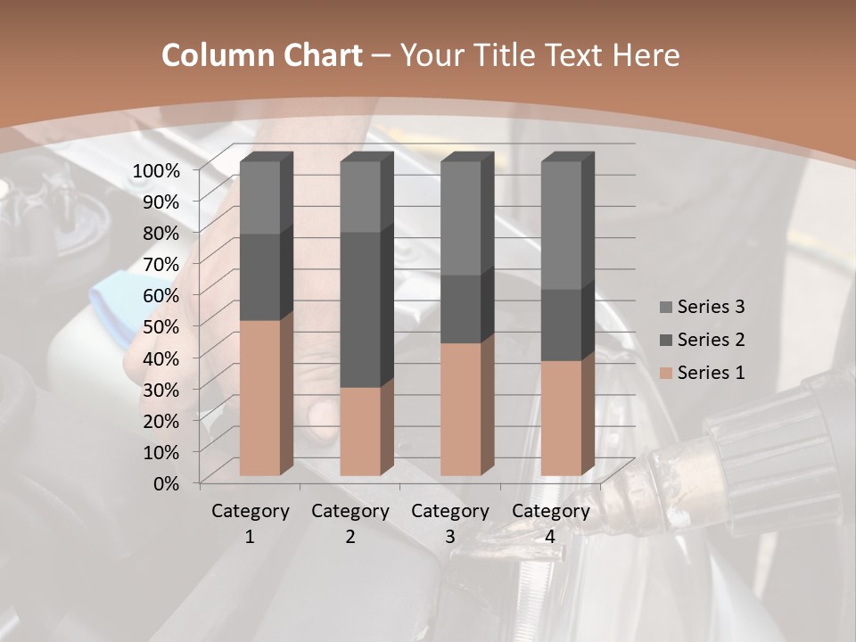 Equipment Silver Repair PowerPoint Template