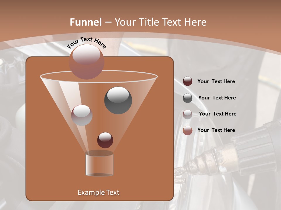 Equipment Silver Repair PowerPoint Template