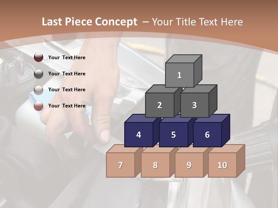 Equipment Silver Repair PowerPoint Template
