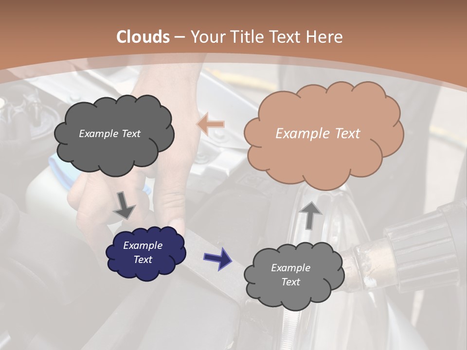 Equipment Silver Repair PowerPoint Template