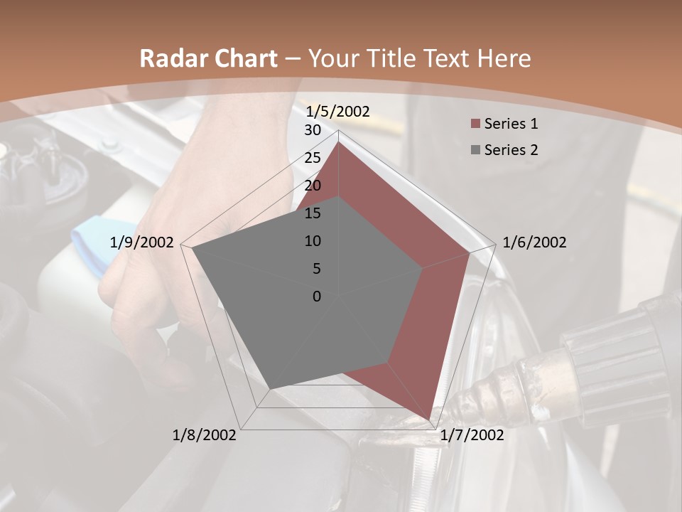 Equipment Silver Repair PowerPoint Template