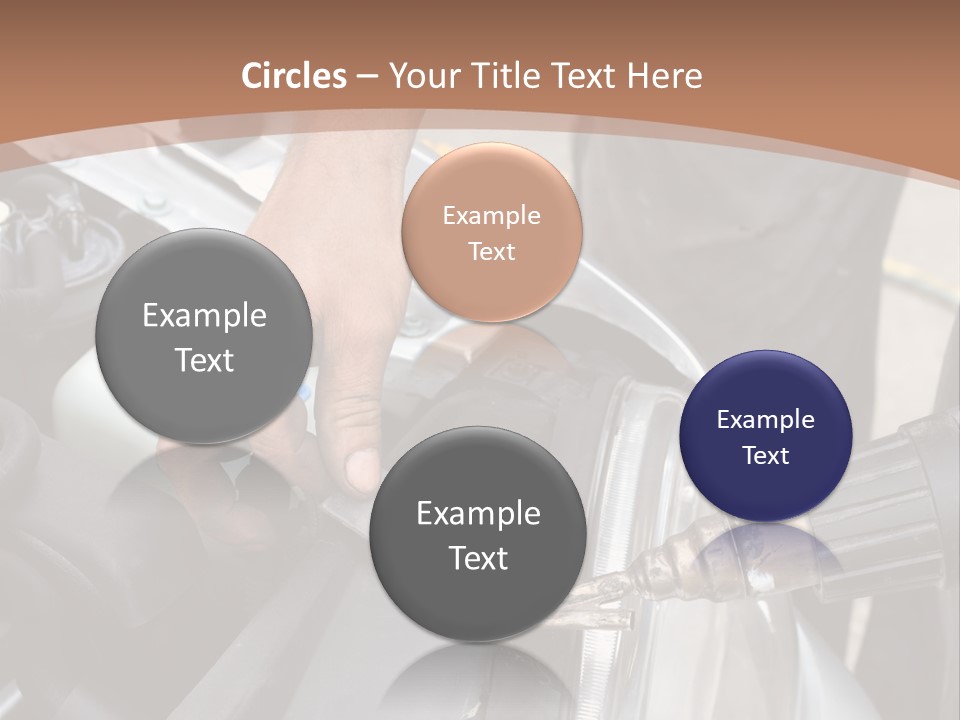 Equipment Silver Repair PowerPoint Template