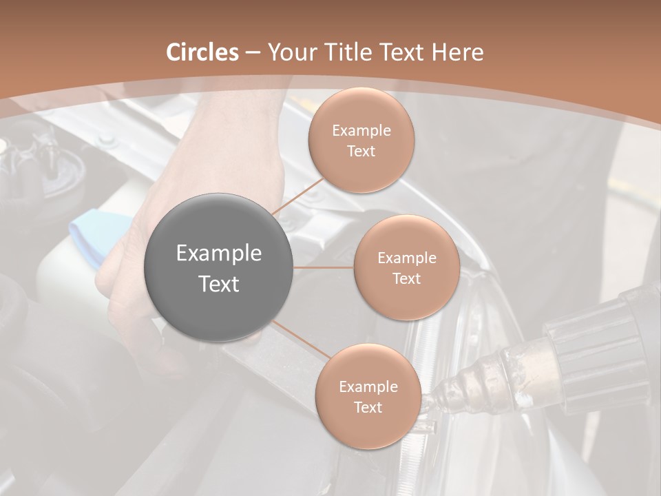 Equipment Silver Repair PowerPoint Template