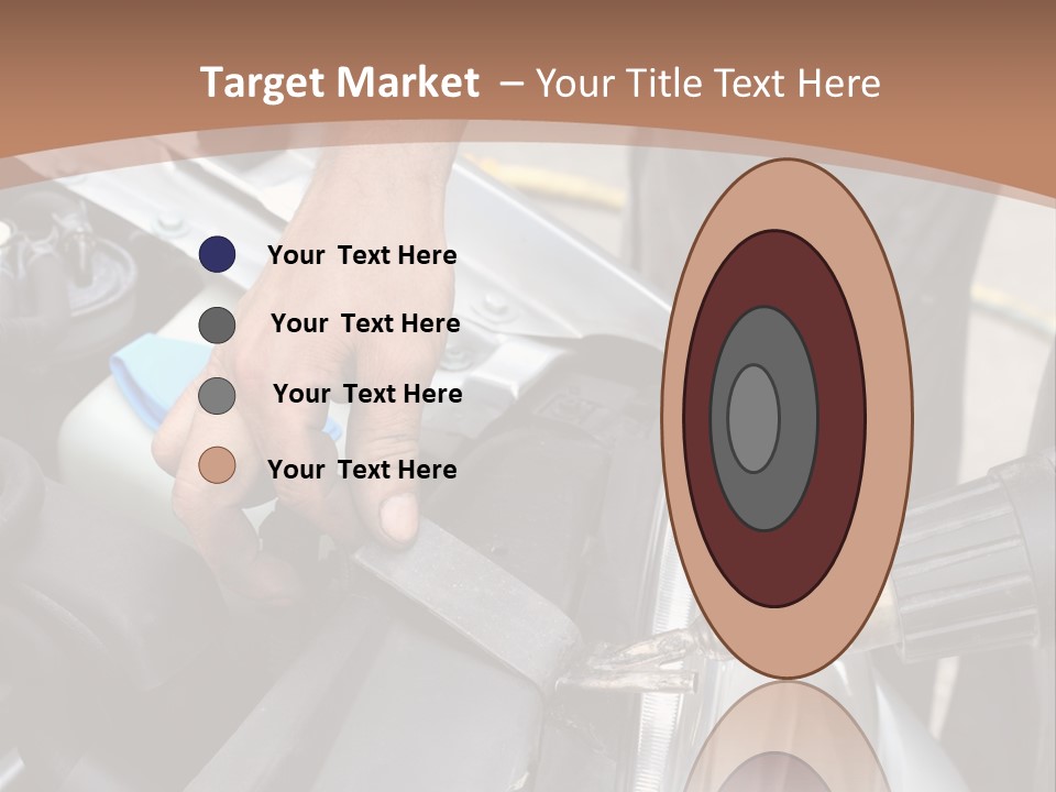 Equipment Silver Repair PowerPoint Template