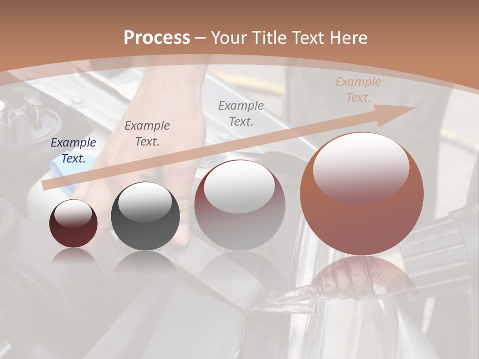 Equipment Silver Repair PowerPoint Template