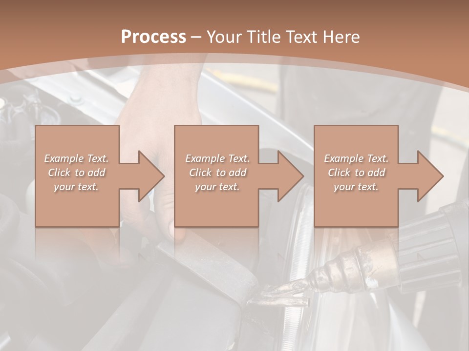 Equipment Silver Repair PowerPoint Template