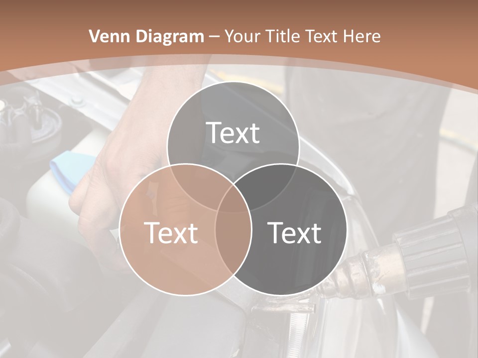 Equipment Silver Repair PowerPoint Template