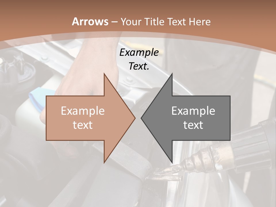 Equipment Silver Repair PowerPoint Template