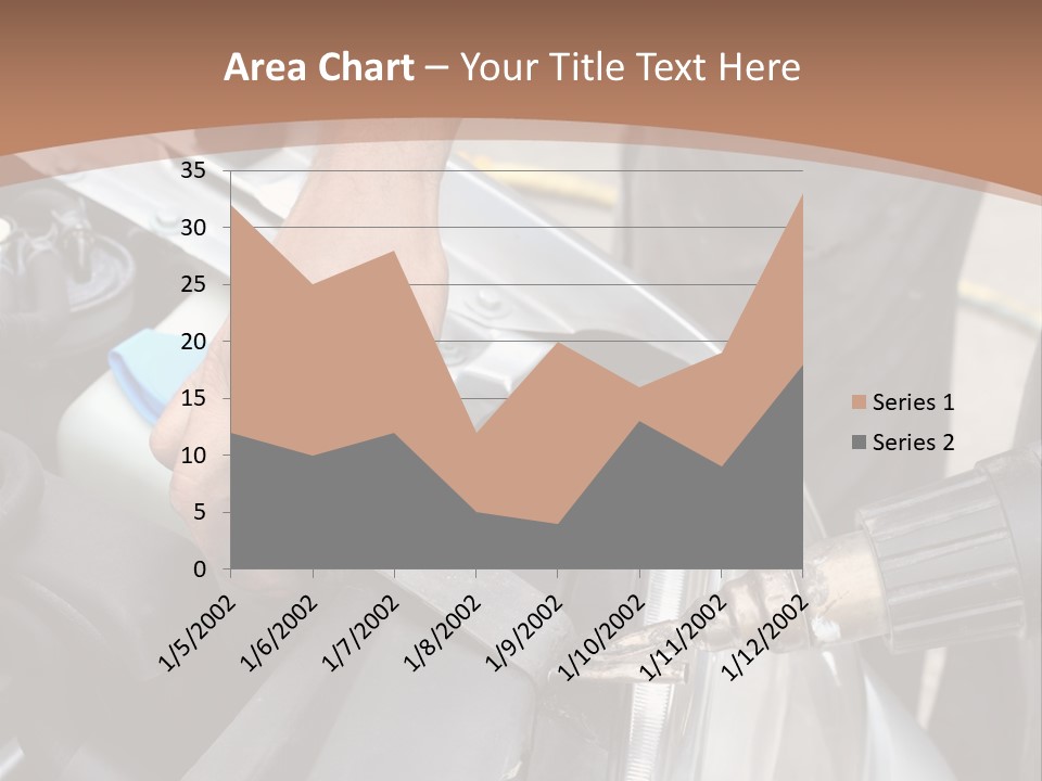 Equipment Silver Repair PowerPoint Template